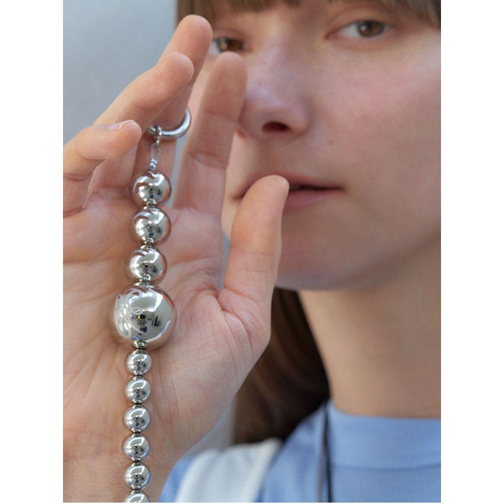 

ACOC Moon Ball Key Ring_Silver single type