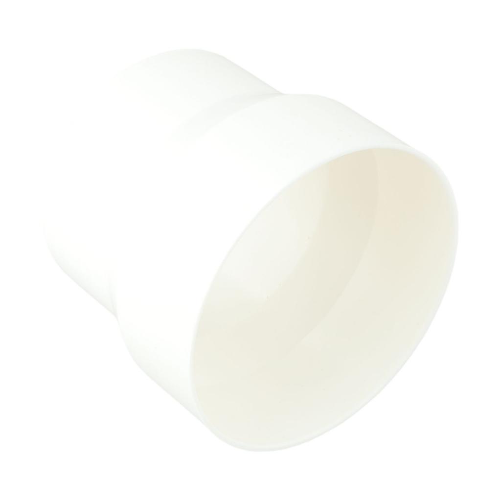 Plastic Pipe Adapter Exhaust Pipe Connector Kitchen Airflow Management Compact Space-Saving Design For Kitchen Ventilation