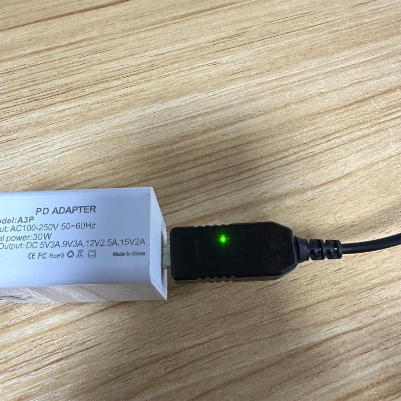 Type-C'den DC5521 Güç Kaynağı Adaptör Kablosu 8.4V Şarj Adaptörü Kablosu 8.4V Lityum Pil Paketi Li-ion Pil için