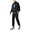 Anta Logo Print Elastic Waist Thickened Cuff Sweatpants Men Bottoms Black 152241308-1