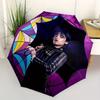 1pc Wednesday Umbrella Themed High-quality Umbrella,Automatic Opening and Closing Umbrella,Multi-functional Umbrella G0811365