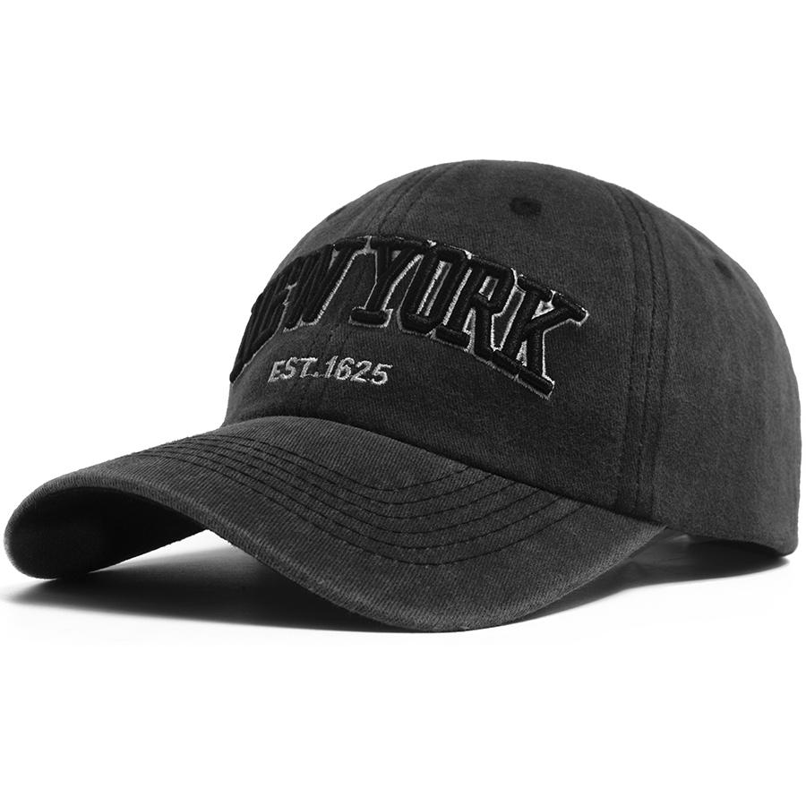Vintage NEW YORK Embroidery Baseball Cap Men Sun Hat Soft Top Women Snapback Visor Caps For Summer Casual Daily Wear 10 Colors
