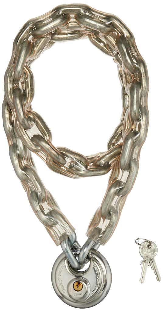 Japanese ABUS Bicycle Key Lock Road Bike Key Padlock 24 [Genuine Product] [DISKUS +CHAIN 9]