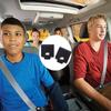 2/4pcs Car Seat Belt Adjuster PU Leather Black Seat Belt Protection Limiter Child Comfortable Clip Anti-stretching Fixed H5E3