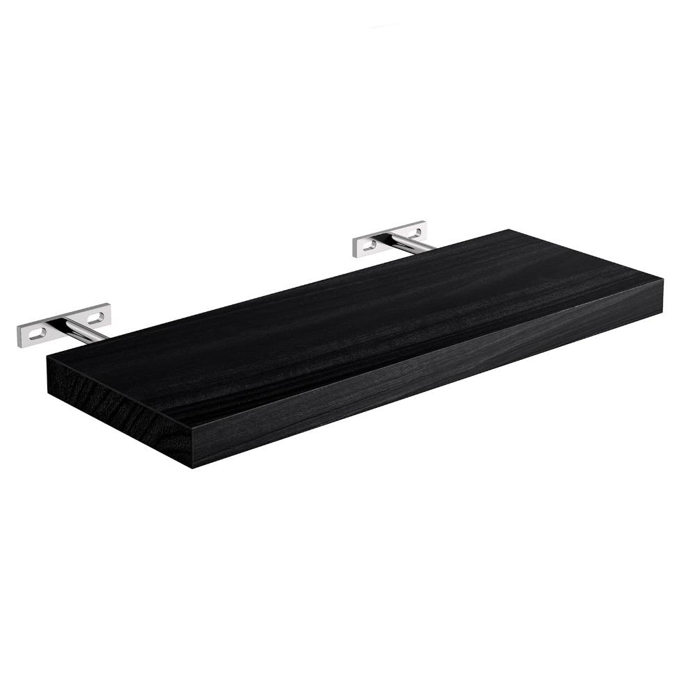 

Wall Mounted Floating Shelves Wooden Thickened Storage Shelf Seamless Home Organization Bathroom Shelves