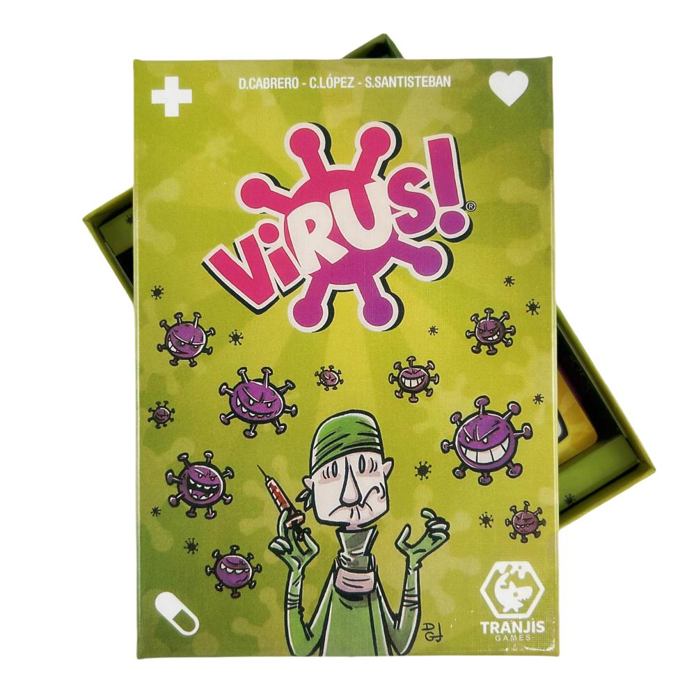 Virus 1 2 3 Board Game The Contagiously Fun Card Game English Version Party Game for Fun Family Game