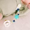 2PCS Silicone Pacifier Clips for Babies Infant Star Pacifier Holder Chain Soft Flexible Binky Clips One Piece Design Pacifier Clip for Most Pacifier