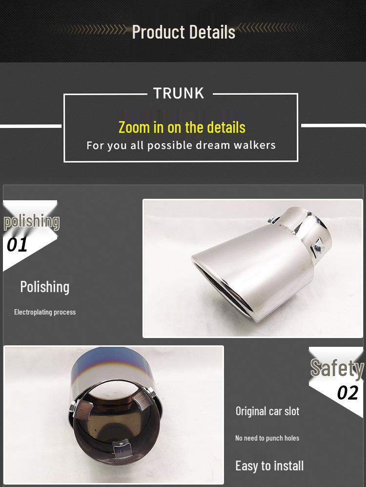 Honda CRV/Highlander/IX35 Modificare Decor Țeavă Eșapament.