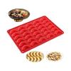 Silicone Croissant Baking Mould, Vanilla Crescent Baking Tray, Chocolate Moulds&Jelly Moulds&Cake Moulds for Baking, Baking Accessories
