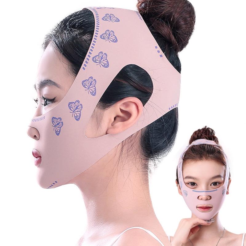 Graphene V-Face Slimming Bandage Anti-Sagging Breathable Beauty Mask