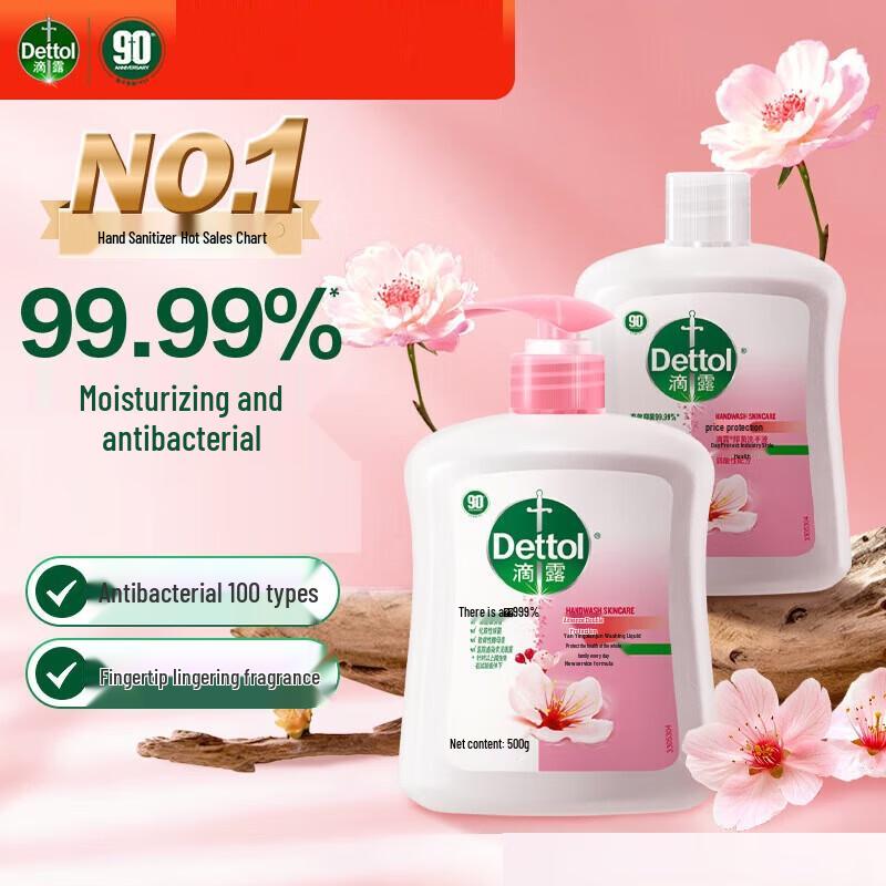 Dettol Floral Antibacterial Hand Wash Refill Pack