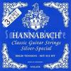 Hannabach Cordes Pour Guitare Classique Série 815 High Tension Silver Special - 3er Bass 652538