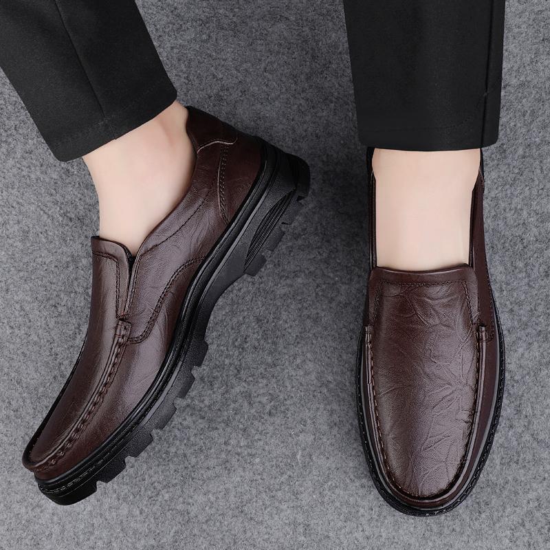 Men Shoes Oxfords Casual Shoe Men Genuine Leather Shoes Business Casual Shoes Men Shoe Big Size