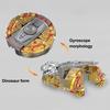 Transforming Robot Dinosaur Spinner Toy Stress Anxiety Relief Simulated Dino Spinning Toy Kids Teens Adults Fingertip Gyroscope Fidget Toy