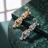 1PC Blazer Tiger Brooch Corsage Fixed Collar Pin Jewelry Metal Animal High-end Accessories Tiger Brooch