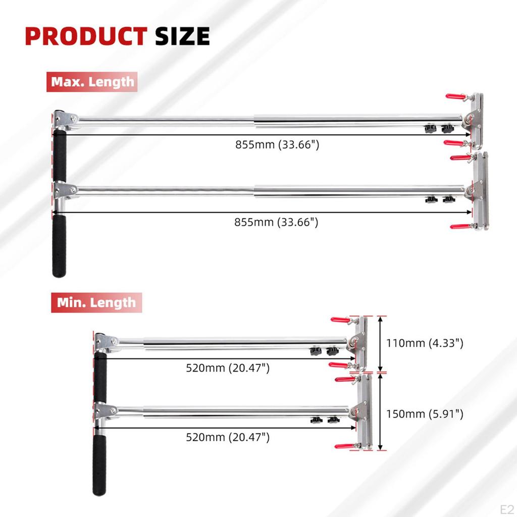 Car Hand Controls for Disabled Drivers Length Adjustable RV Injured