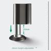 Anti-Collision Magnetic Door Stopper Windproof Design Heavy Duty Door Suction Holder Punch-Free Installation Floor Mounted