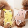 Adjustable Dog Physiological Pants Leak Proof Shoulder Straps Dog Sanitary Panties Washable Dog Diapers Menstrual Period