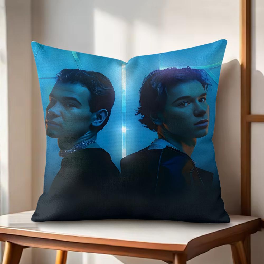 MMarcus and MMartinus Cushion Cover Natural Linen Organic Fabric DoubleSided Printing Couch Pillow Covers Home Decor