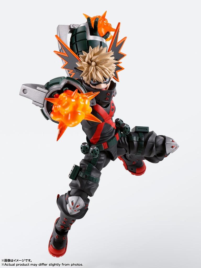 TAMASHII NATIONS S.H.Figuarts My Hero Academia Bakugo Katsuki, ca. 145mm, PVC & ABS bemalte Actionfigur