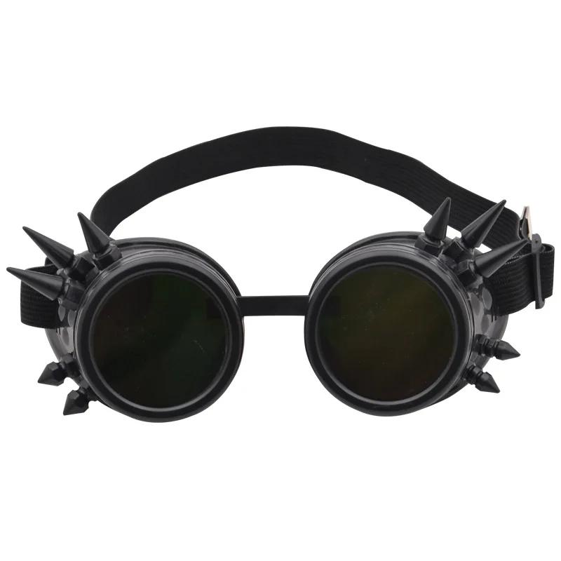 1pcs Motorcycle Retro Steampunk Glasses Driver Gothic Sunglasses Protective Glasses Decorations Multiple Models Dress Up tool