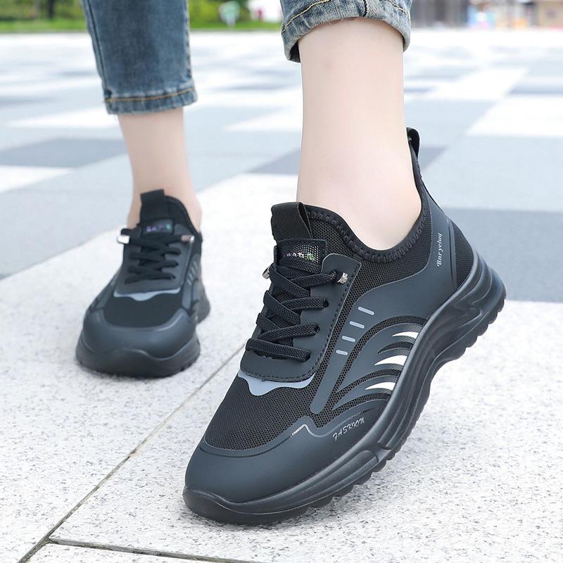 New Spring Autumn Women Breathable Trainers Outdoor Sports Shoes Fashion Antislip Wear-resisting Running Trainers Outdoor Shoes
