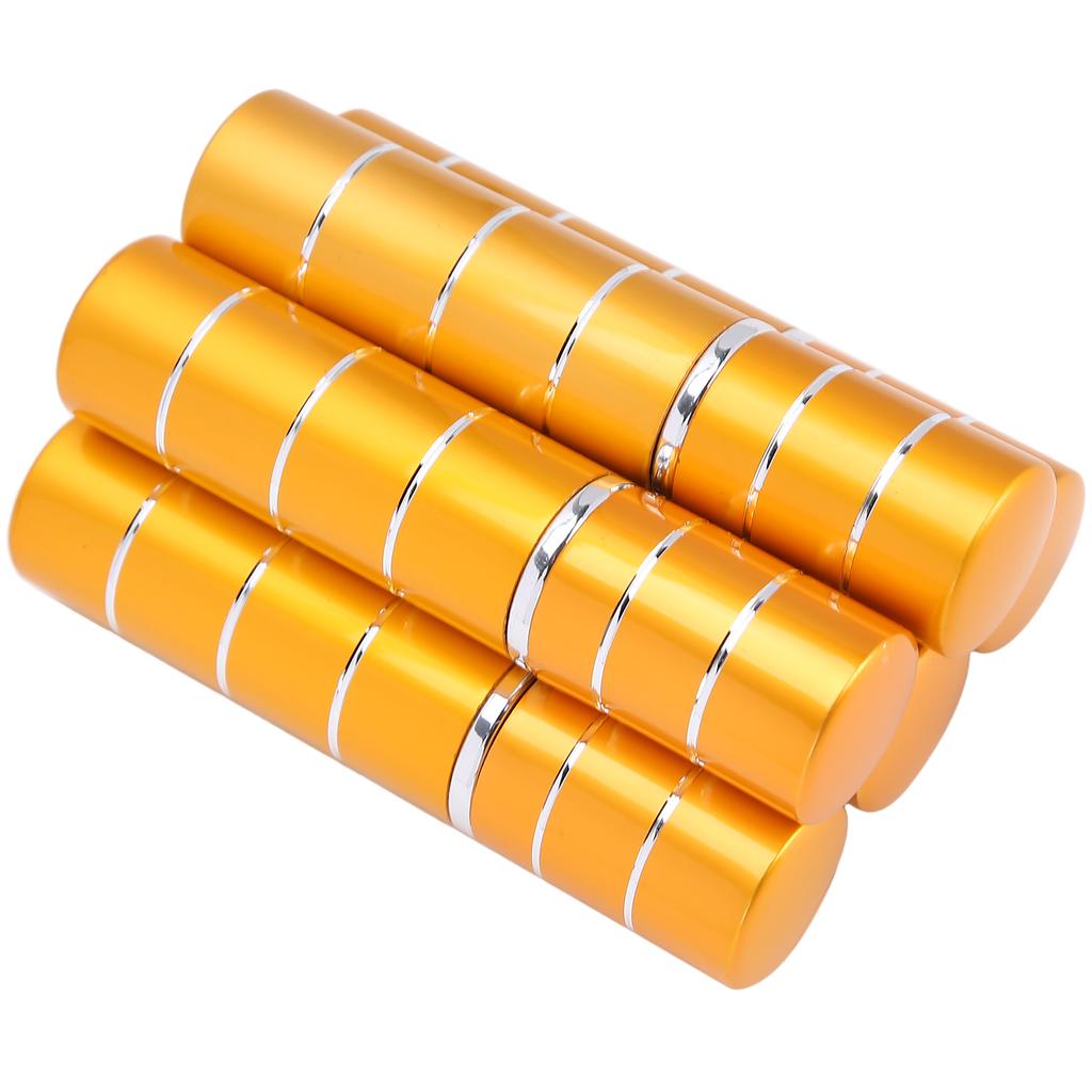 5pcs Perfume Bottle Refillable Liquid Empty Container Glass Portable Atomizer Holder 10ml