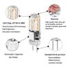 G4 LED Bulb 12V SMD3014 No Flicker, 360° Beam Silicone Light, for Crystal Chandelier, Halogen Replacement, Warm White/Cool White, Bi-Pin Base