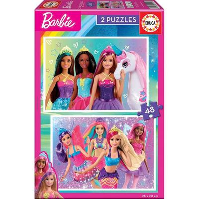 Puzzle 2 X 48 Pieces : Barbie