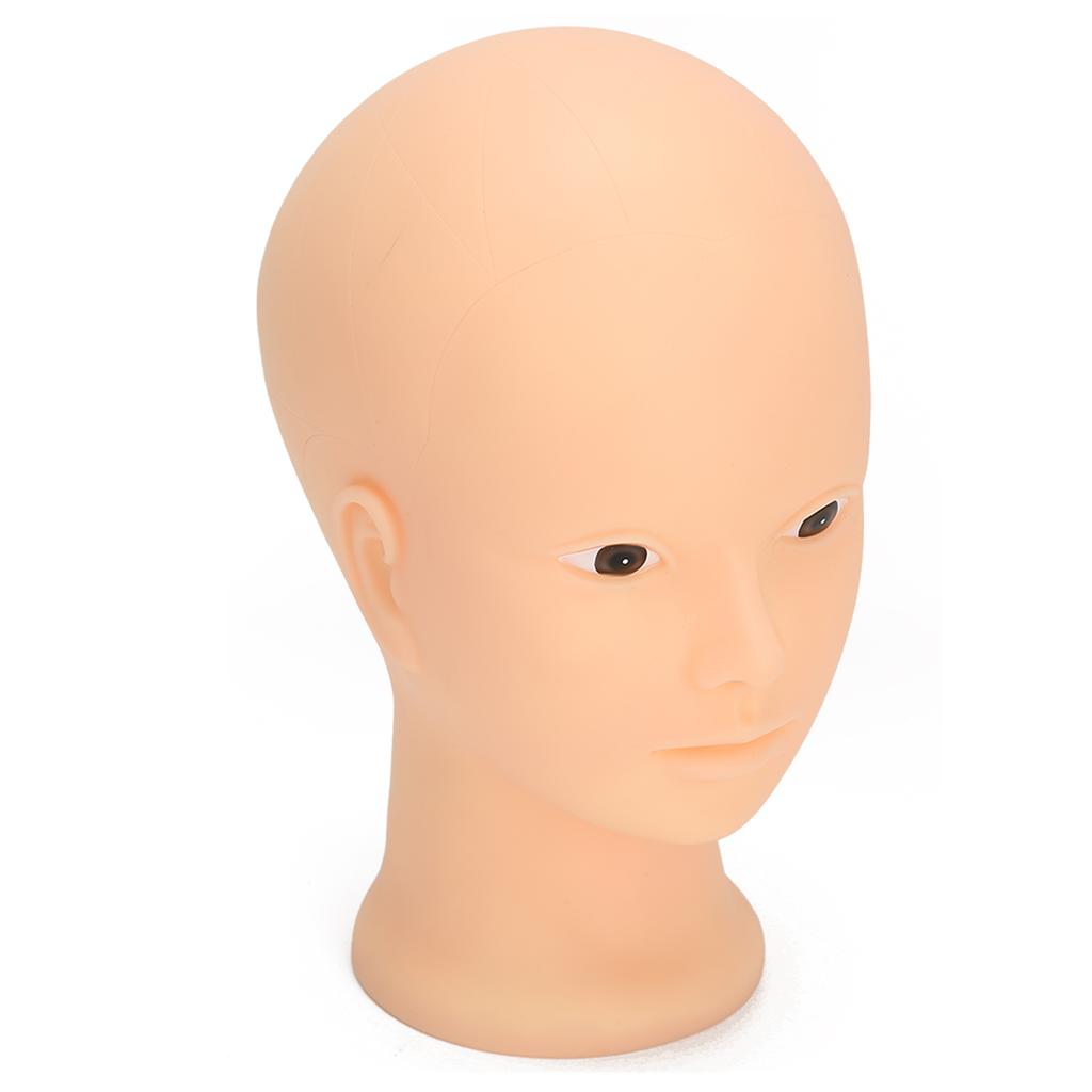 Mannequin Head Makeup Training Practice Wig Hat Display Bald Mannequin Head 49cmwithout Makeup