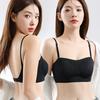 Thin Seamless Lingerie Women's Gathering Bra Anti-sagging Breast Retraction Comfortable and Breathable Bra Push Up Bra