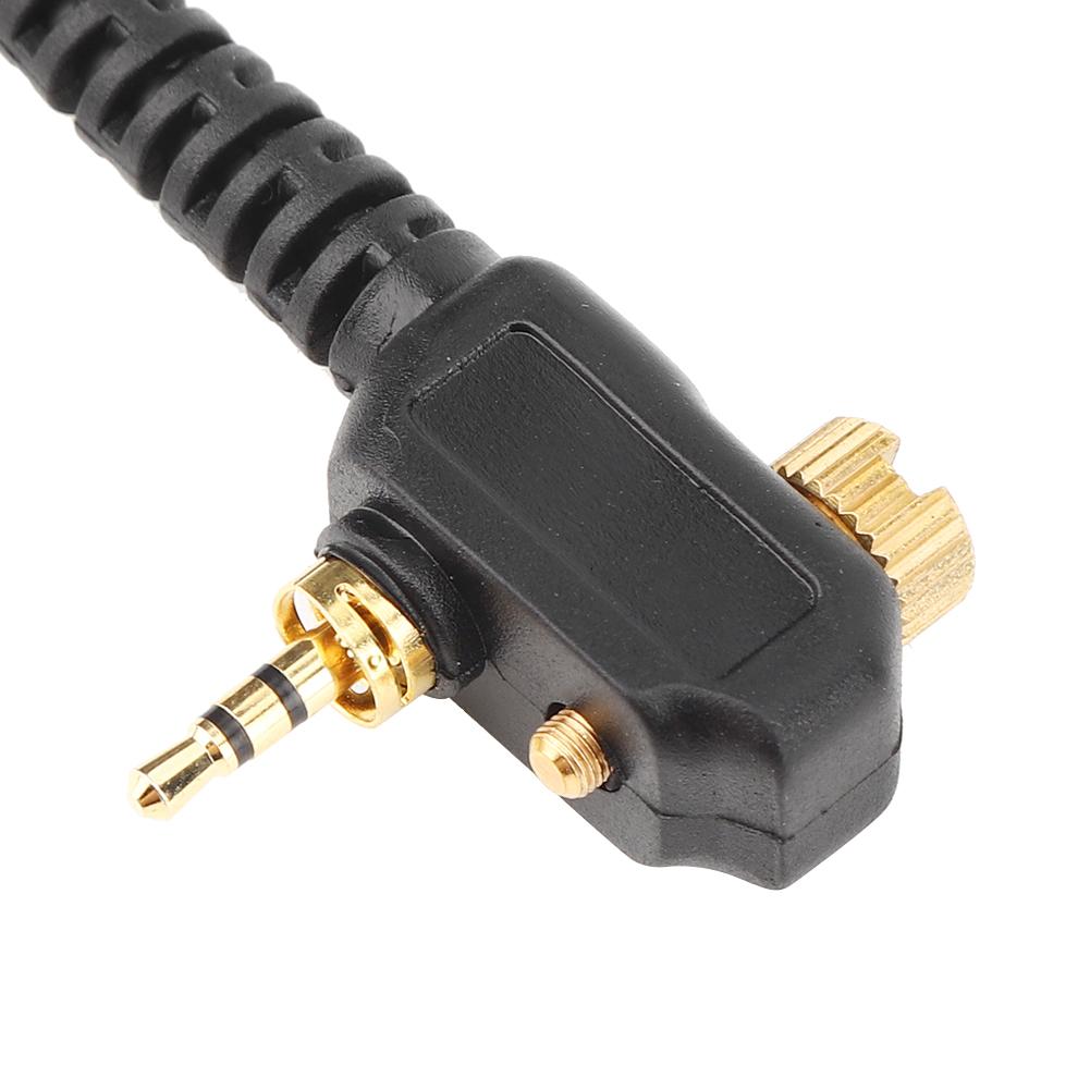 Two Way Radio Audio Cable Adapter Fit for Motorola MTH800 MTH850 MTP850 MTS850 To UV-5R K Head