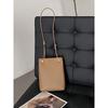 Original 2025 Genuine Leather Bucket Phone Bag - Fashionable, Simple, Exquisite Single Shoulder Crossbody Bag
