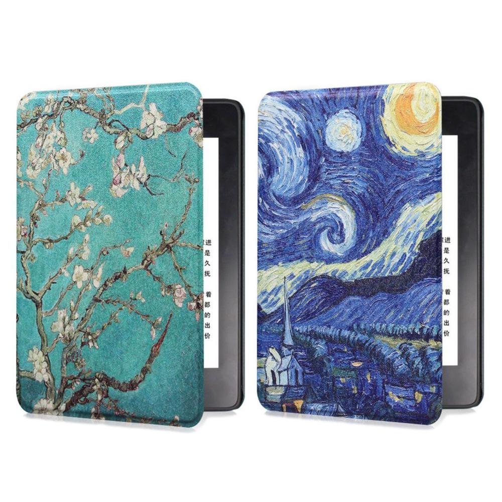 

2PCS New Hand Holder PU Leather Magnetic Cover Protective Shell Smart Case e-Books Reader