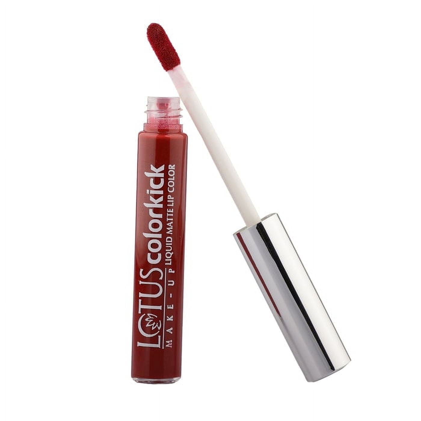 

Lotus Herbals Colorkick Liquid Matte LipColor Magic Maroon 6g