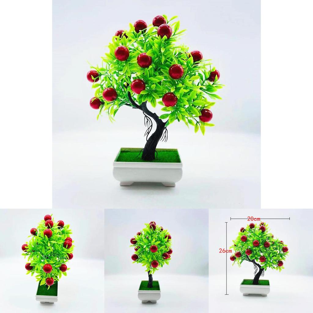 Cherries Artificial Fruit Plant With Plastic Material For Home Decor And Indoor Landscaping