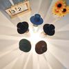 LED Table Lamp USB Rechargeable Atmosphere Lamp Bedroom Bedside Lamp Top Touch Dimming Study Lamp Light Night Portable Desk Lamp