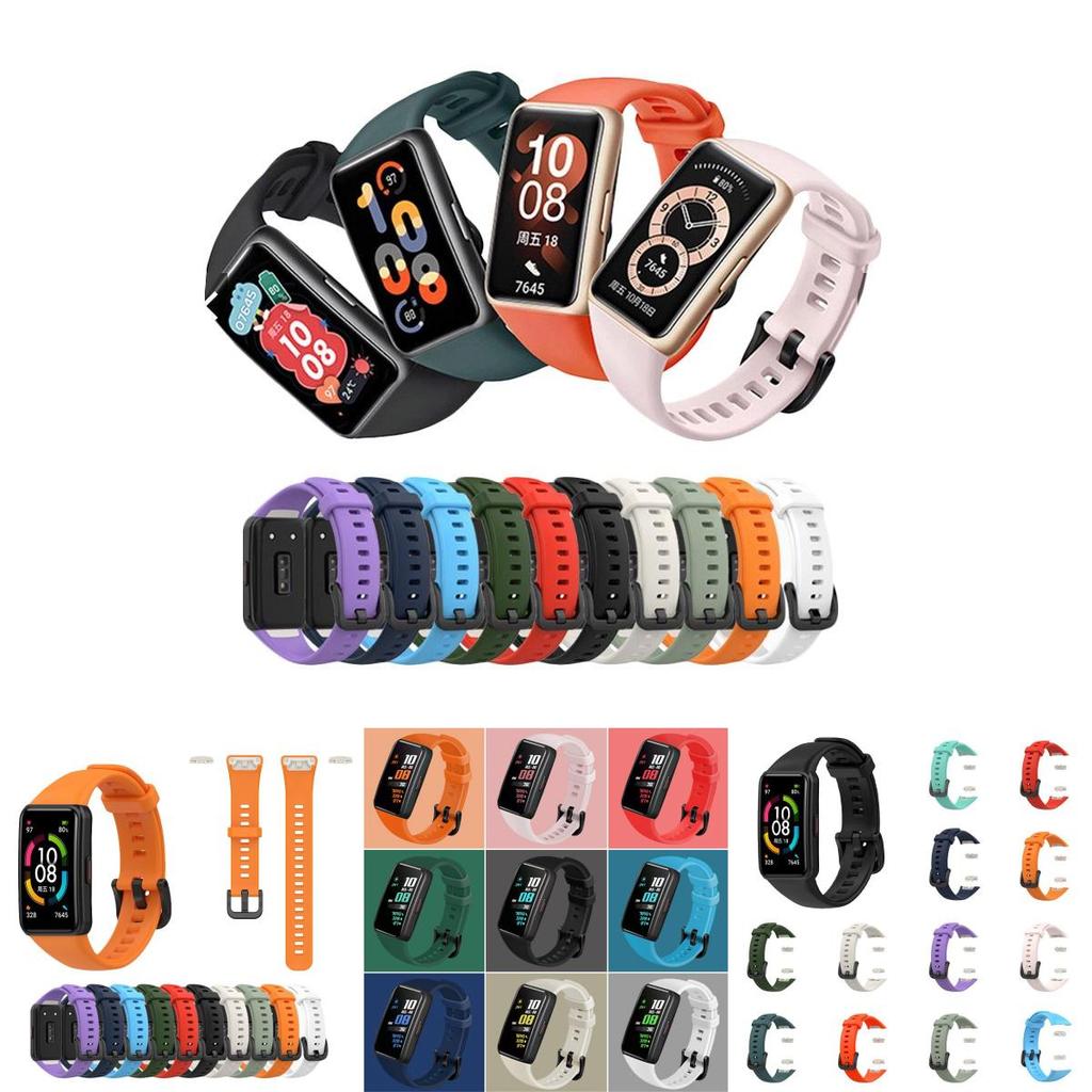Adjustable Silicone Strap For Huawei Honor Band 6