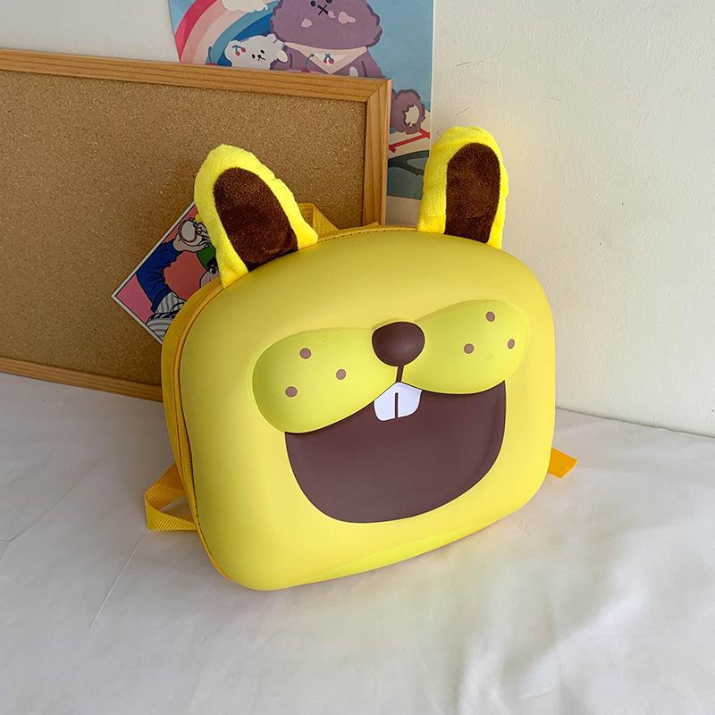 

Детский рюкзак для детского сада, двухплечевой школьный рюкзак, милый мультяшный рюкзак с гребнем, желтый милый тигренок, детский школьный рюкзак светло-желтого