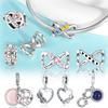 Romantic Heart Rabbit Eternal Love Copper Plated For Charms Copper Plated Original Bracelet For Jewelry Making