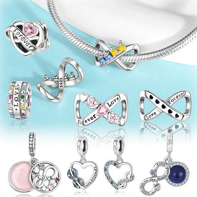 Romantic Heart Rabbit Eternal Love Copper Plated For Charms Copper Plated Original Bracelet For Jewelry Making