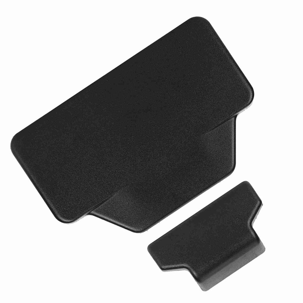 Rubber Rear Pad Saddlebag Trunk Passenger Backrest Accessory Fit for F800GS(Black)