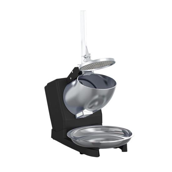 Electric Snow Cone Maker Ice Crusher Machine with Safety Protection Ergonomic Handle Design Shaved Ice Machine with Cover