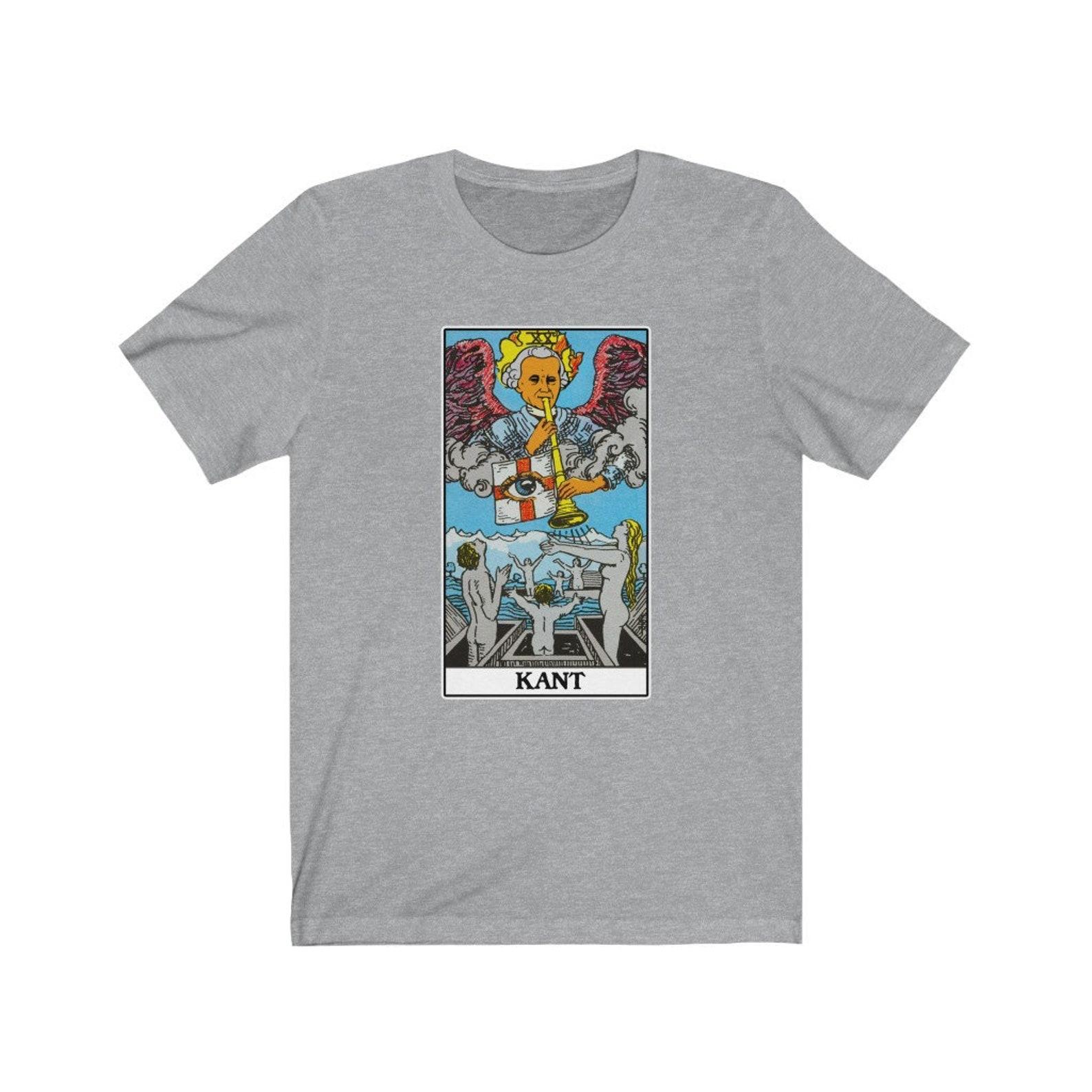 Kant Judgment Tarot Philosophy T-shirt M