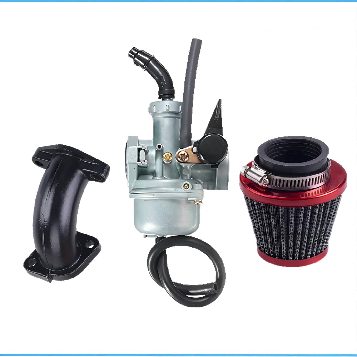 22mm Carb PZ22 Carburetor Air Filter Set compatible with 110cc 125cc SSR CRF50 Pit Dirt Bike Sunl Taotao Pit bike ATV