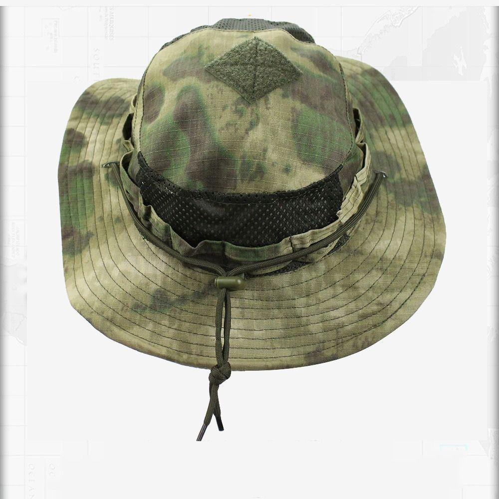 Breathable Bucket Benny Hats Large Brim Multicam Fishing Sun Cap Fisherman Hat Fishing