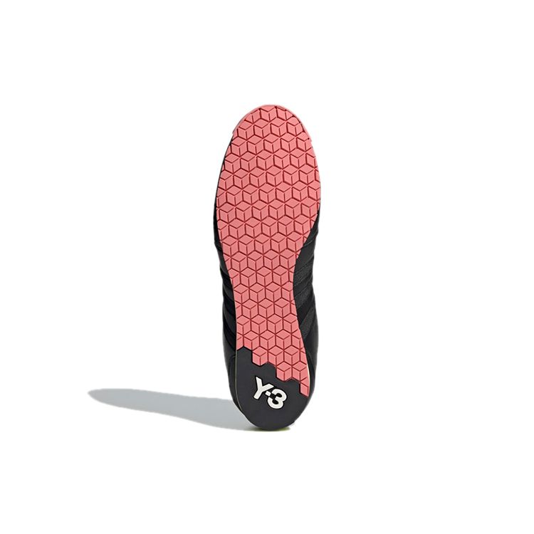 Y-3 Boxing Low-Top Sports Casual Shoes Unisex Sneakers Black FZ4476