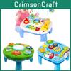 Colorful Ocean Animal Learning Table For Toddlers With Music And Lights For Fun Playtime
