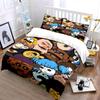 Cartoon faces, animals, emojis. Bedding sets Duvet cover sets Duvet covers Pillowcases(1 * Duvet Cover 2 * Pillowcases without duvet insert)