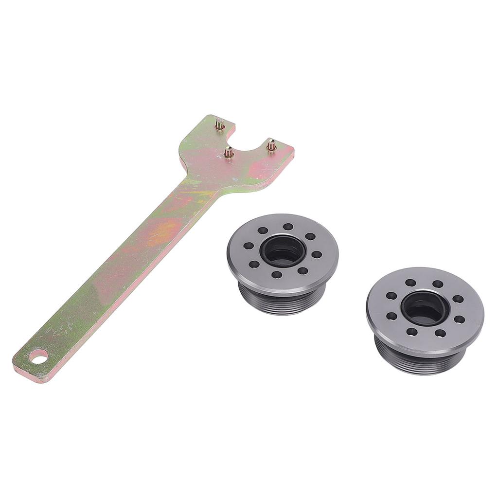 Trim Tilt Cylinder End Cap with Seal and Wrench 8 Holes 48630 96J03 for 9 to 250 Horsepower Outboard Motor
